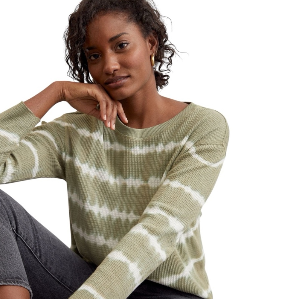 Anthropologie Teresa Thermal Top Size Small